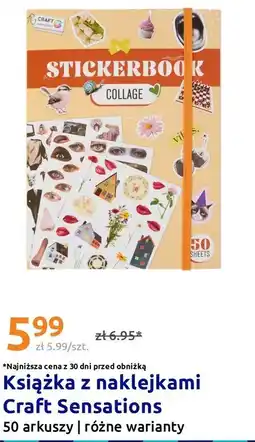 Action Książka z naklejkami Craft Sensations oferta