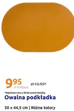 Action Owalna podkładka 30 x 44,5 cm | Różne kolory oferta