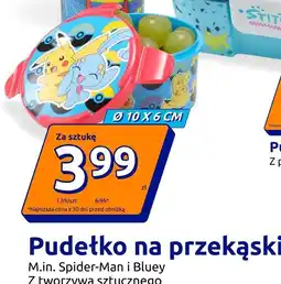 Action Pudełko na przekąski M.in. Spider-Man i Bluey oferta