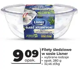 Odido Filety śledziowe w sosie Lisner oferta