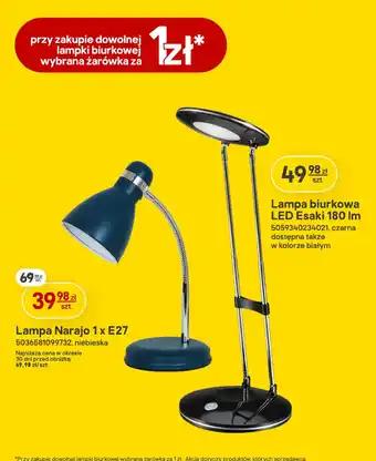 Lampa biurkowa LED Esaki