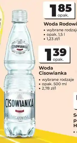 Odido Woda Cisowianka oferta