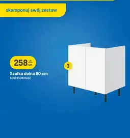 Castorama Szafka dolna 80 cm oferta