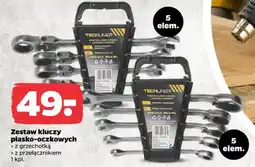 Netto Zestaw kluczy płasko-oczkowych TECHLUNER oferta