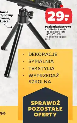 Netto Poziomica laserowa oferta