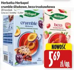 Hala Wola Herbatka Herbapol crumble śliwkowe oferta