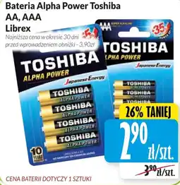 Hala Wola Bateria Alpha Power Toshiba AA, AAA oferta