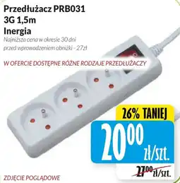 Hala Wola Przedłużacz PRB031 3G 1,5m Inergia oferta