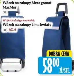Hala Wola Wózek na zakupy Mera granat MacMor oferta