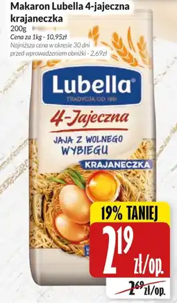 Hala Wola Makaron Lubella 4-jajeczna krajaneczka oferta