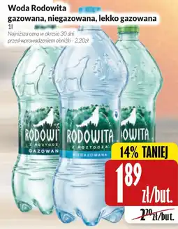 Hala Wola Woda Rodowita gazowana, niegazowana, lekko gazowana oferta