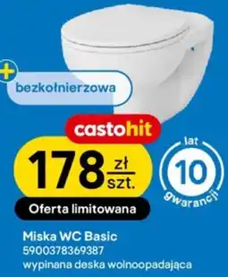 Castorama castohit Miska WC Basic oferta