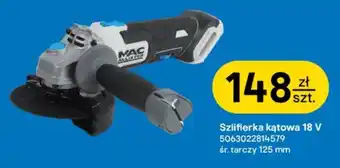 Szlifierka kątowa 18 V