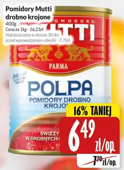 Hala Wola Pomidory Mutti drobno krojone oferta