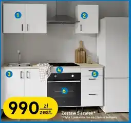 Castorama Zestaw 5 szafek oferta
