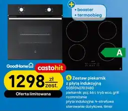 Castorama Zestaw piekarnik z płytą indukcyjną oferta