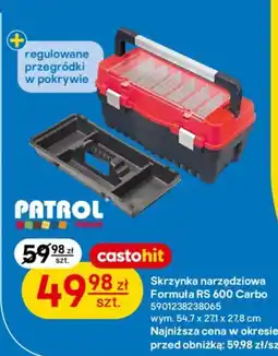Castorama Skrzynka narzędziowa Formuła RS 600 Carbo oferta