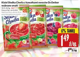 Hala Wola Kisiel Słodka Chwila z kawałkami owoców Dr.Oetker oferta