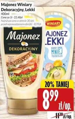 Hala Wola Majonez Winiary Dekoracyjny Lekki oferta