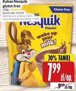 Hala Wola Kakao Nesquik gluten free oferta