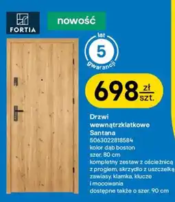 Castorama Drzwi wewnętrzrklatkowe Santana oferta