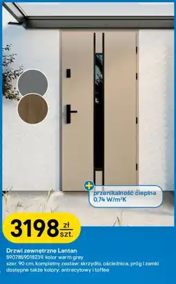 Castorama Drzwi zewnętrzne Lantan oferta
