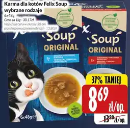Hala Wola Karma dla kotów Felix Soup wybrane rodzaje oferta