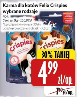 Hala Wola Karma dla kotów Felix Crispies wybrane rodzaje oferta
