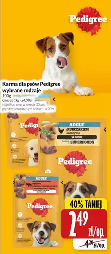 Hala Wola Karma dla psów Pedigree wybrane rodzaje oferta