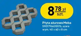 Płyta ażurowa Meba