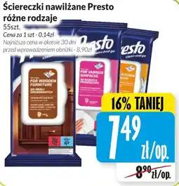 Hala Wola Scierneczki nawilżane Presto oferta