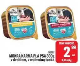 TomiMarkt Mokra karma dla psa z drobiem, z wołowiną tacka oferta