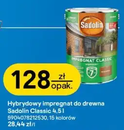 Castorama Hybrydowy impregnat do drewna Sadolin Classic oferta