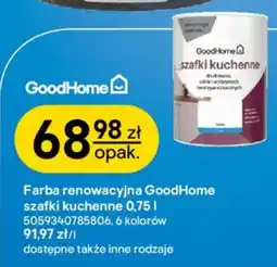 Castorama Farba renowacyjna GoodHome szafki kuchenne oferta
