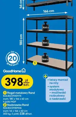 Castorama Regał metalowy Rand oferta