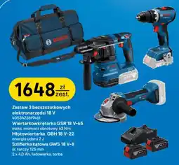 Castorama Zestaw 3 bezszczotkowych elektronarędzi 18 V oferta