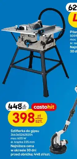 Castorama Szlifierka do gipsu oferta