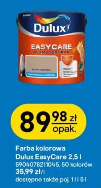 Farba kolorowa Dulux EasyCare