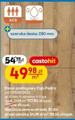 Castorama Panel podłogowy Dąb Pedro oferta
