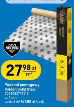 Castorama Podkład podłogowy Volden Solid Step oferta