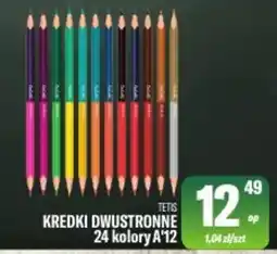 TomiMarkt Kredki Dwustronne TETS oferta