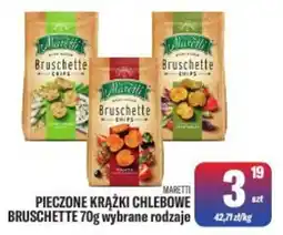 TomiMarkt Maretti Pieczone Krążki Chlebowe Bruschette oferta