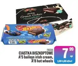 TomiMarkt Ciastka biszkoptywne A'5 baileys irish cream, A'8 hot wheels oferta