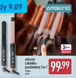 ALDI AMBIANO Lokówko-prostownica 3 w 1 oferta