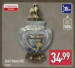 ALDI Znicz Serce XXL oferta
