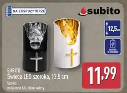 ALDI Świeca LED szeroka, 12,5 cm oferta