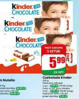 Dino Czekolada Kinder oferta
