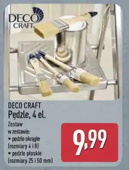 ALDI DECO CRAFT Pędzle, 4 el oferta