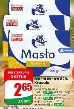 Dino Masło ekstra 82% Krasula oferta