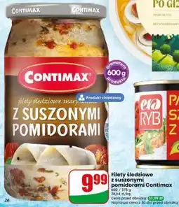 Dino Filety śledziowe z suszonymi pomidorami Contimax oferta